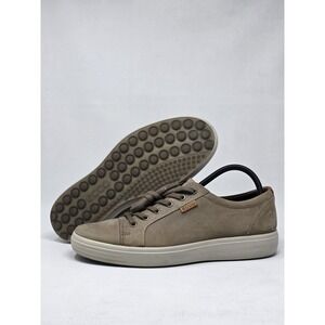 Ecco Mens Soft Vii Navajo Brown Lace-Up Sneakers Z2186 Size EU 43 US 9 Pre-owned